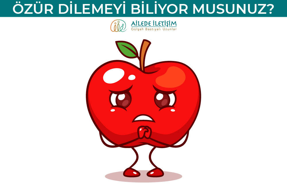 özür dilemeyi biliyor musun