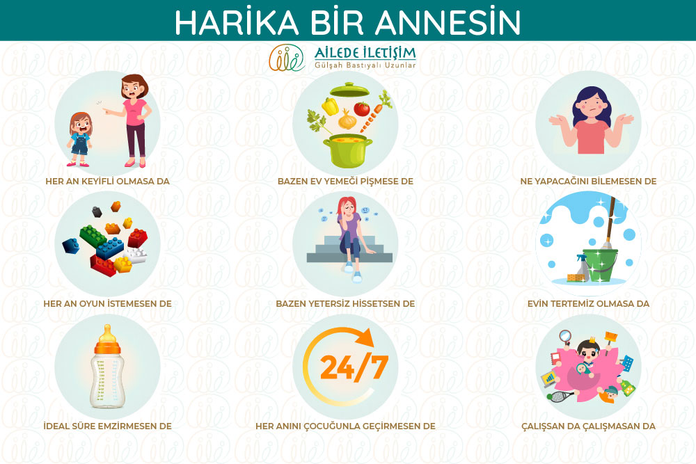 harika bir annesin