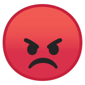 kızgın emoji